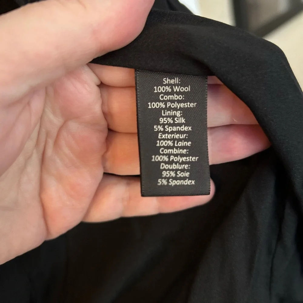 GUC Elizabeth and James Sunday Fringe Wool Silk Jacket Size S - Picture 5 of 9